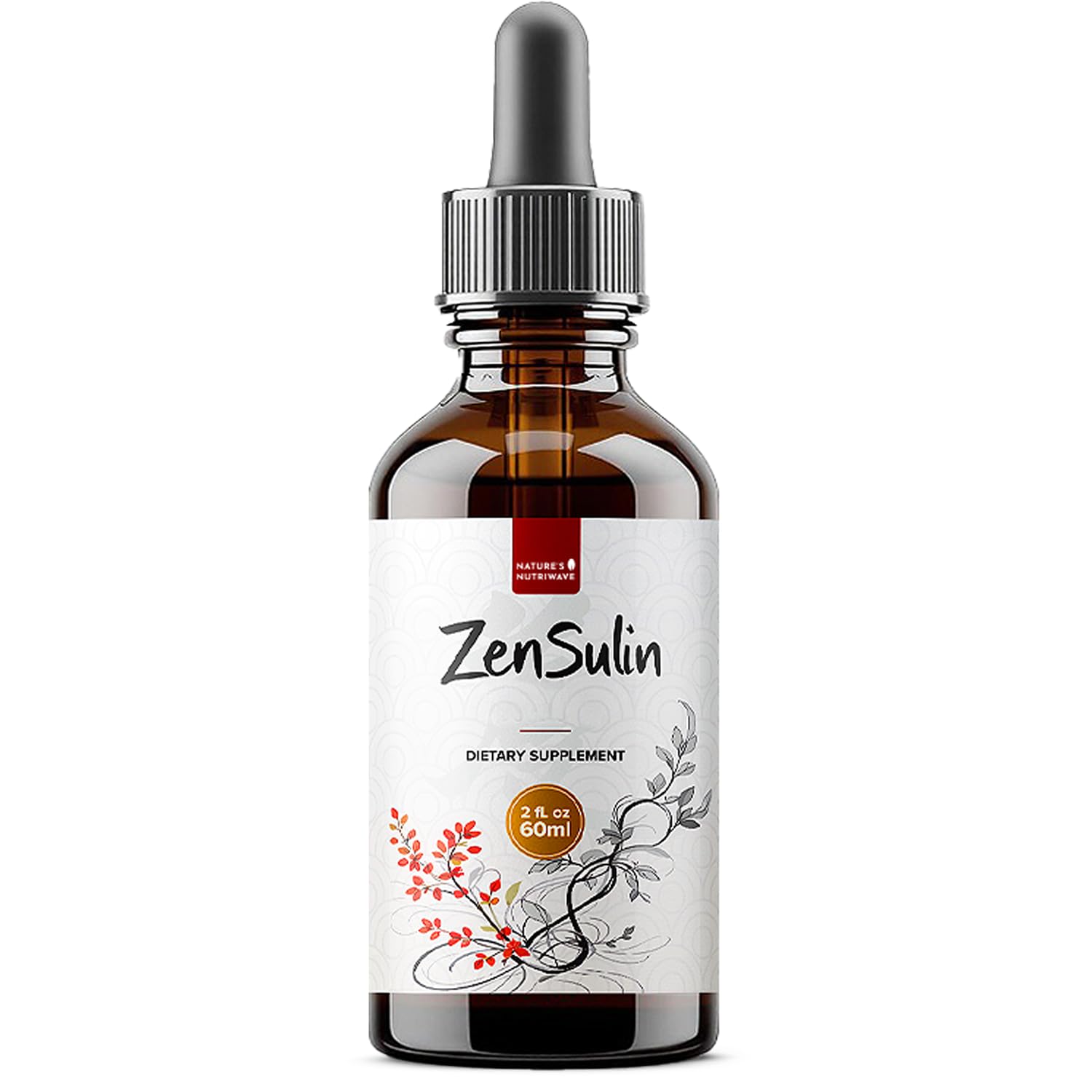 Nature's NutriWave ZenSulin bottle for daily wellness convenience.
