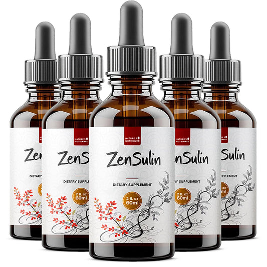 Nature's NutriWave ZenSulin bottle with cinnamon blend supports everyday vitality.