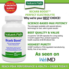 Nature's Path Nutraceuticals 650mg tablets usage steps image shows simple intake routine.