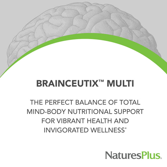 BrainCeutix capsules closeup emphasizes high-potency nutrients for nerve health.