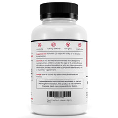 Nature's Pure Blend beet root capsules front label, premium quality.