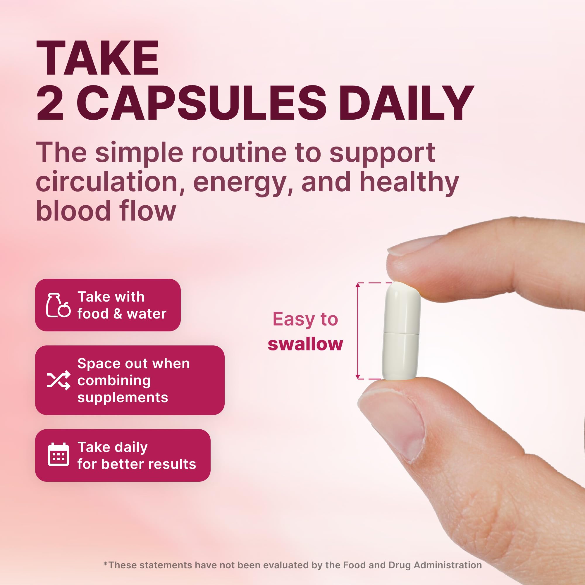 Nature's Pure Blend gluten-free formula with no artificial ingredients.