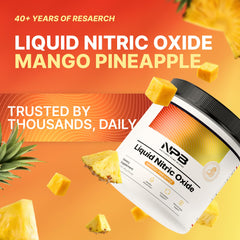Preworkout scene with Nature's Pure Blend nitric oxide and gym gear