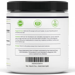 Nature's Pure Blend packaging box suggests premium no artificial ingredients