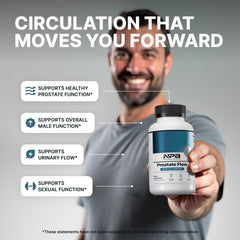 Nature's Pure Blend Prostate Flow capsules for easy daily use