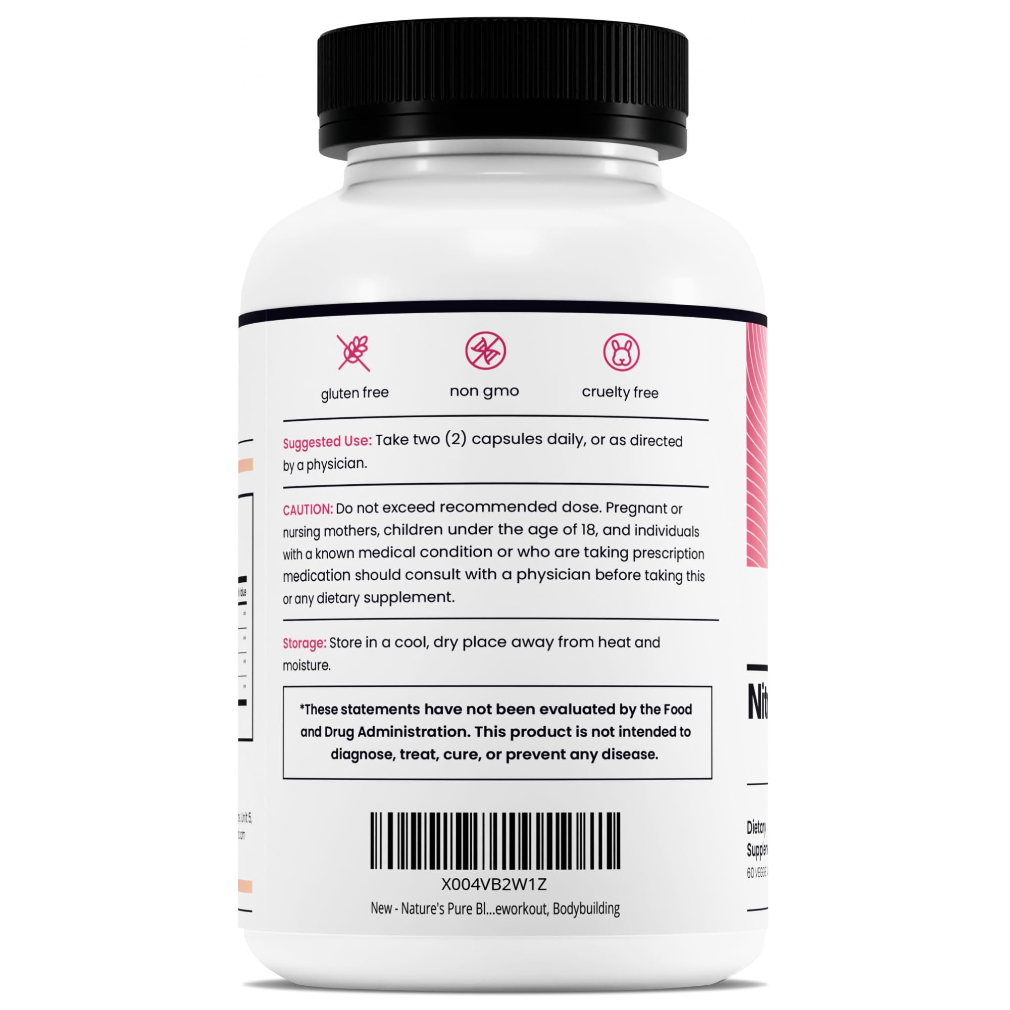 Nature's Pure Blend women’s endurance support for daily activities.