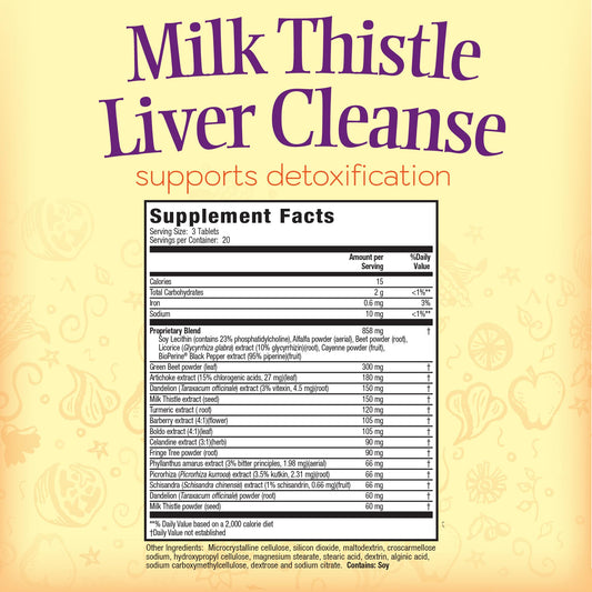 Pack of two Nature's Secret Liver Cleanse bottles on a kitchen shelf