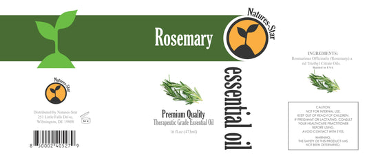 Natures-Star rosemary oil diffuser scene for calming herb scent.