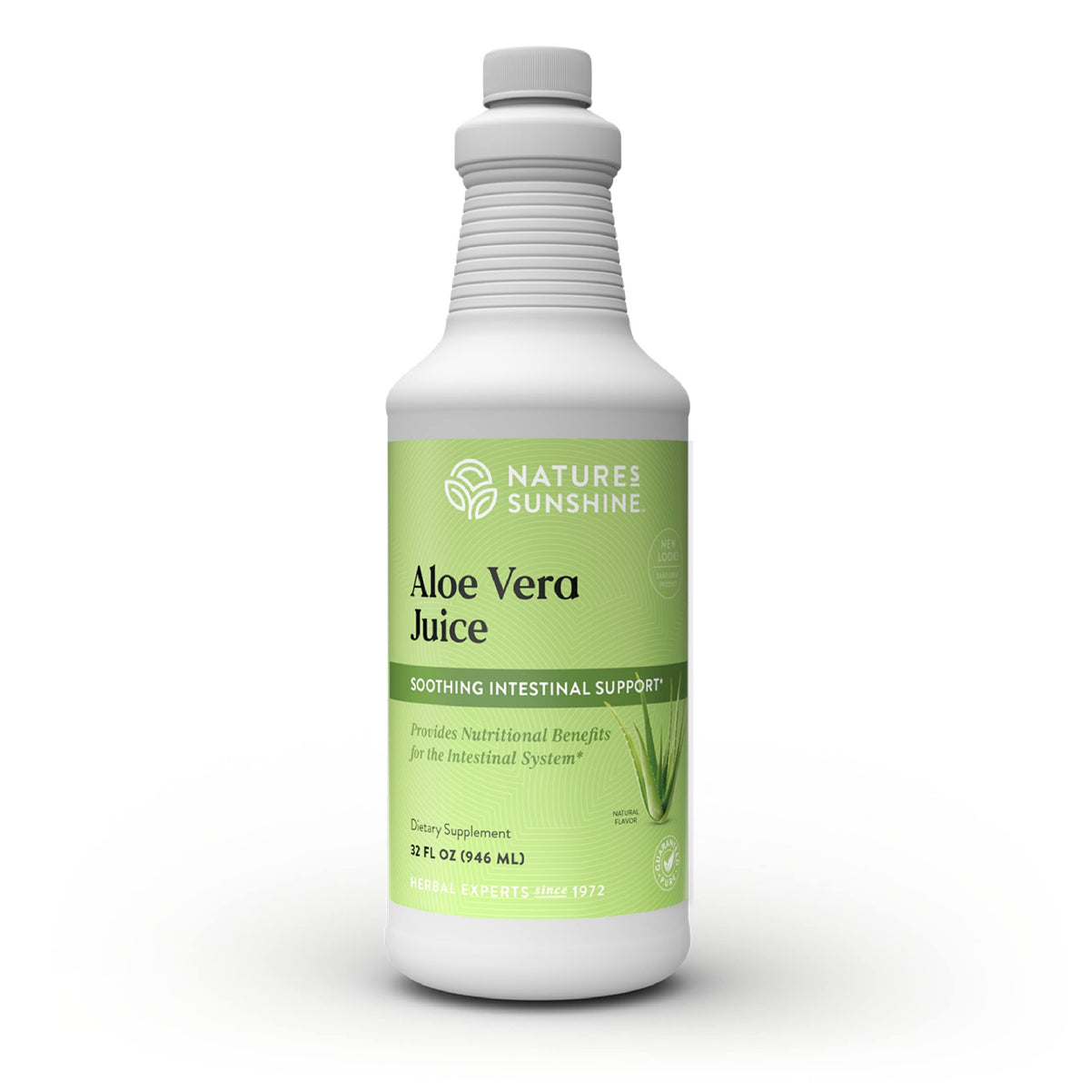Nature's Sunshine Aloe Vera Juice bottle 32 oz for daily hydration
