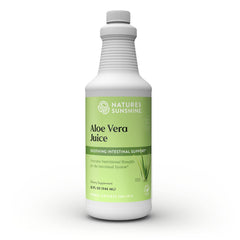 Nature's Sunshine Aloe Vera Juice bottle 32 oz for daily hydration