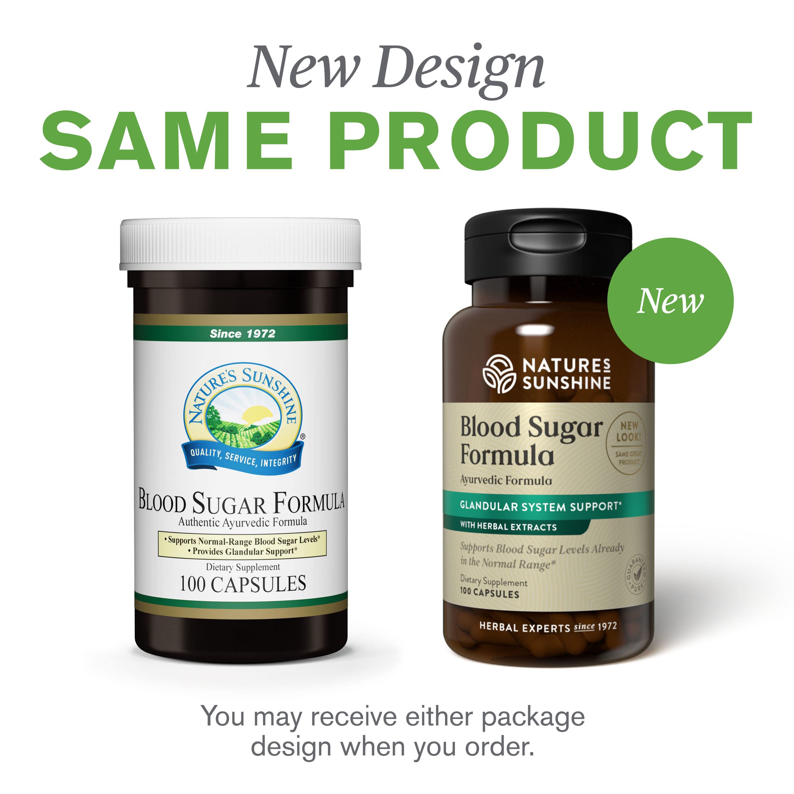 Nature's Sunshine Blood Sugar Formula NSF certification reinforces product quality.