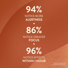 Nature's Sunshine Brain Edge glass-ready drink demonstrates fast mixing in water.