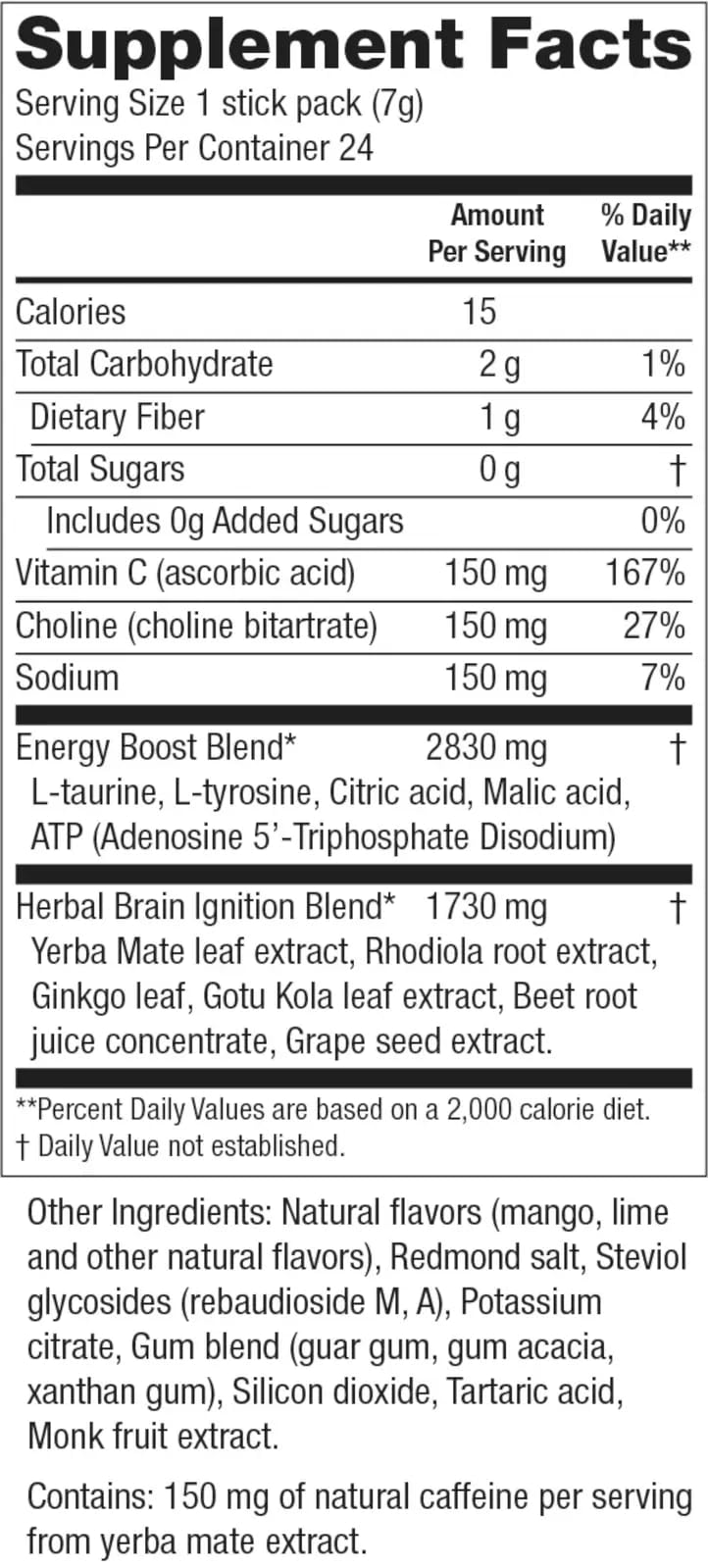 Nature's Sunshine Brain Edge packaging highlights key ingredients and benefits.