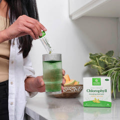 Nature's Sunshine Chlorophyll boosts detox with 20% more active ingredient per serving.