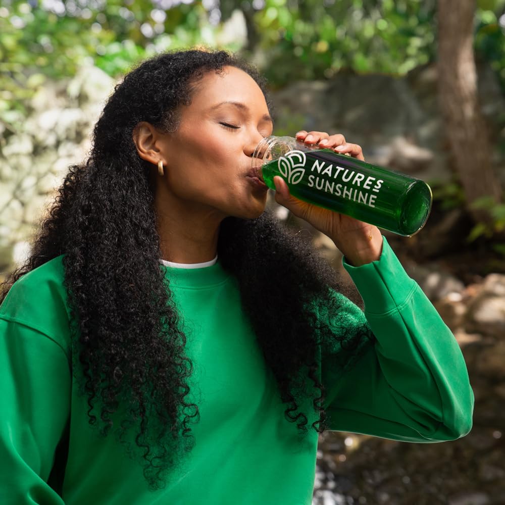Nature's Sunshine Chlorophyll stick pack travel kit for on the go wellness.