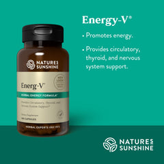 Nature's Sunshine Energ-V dosage instructions view for daily use.