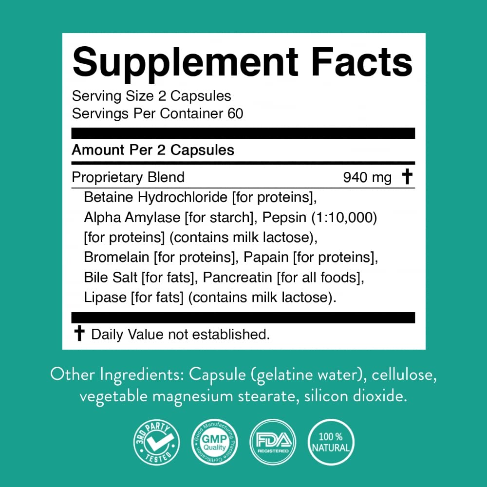 Nature's Sunshine Food Enzymes packaging on display reflecting heritage and quality.