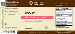 Nature's Sunshine HSN-W manufacturing facility image underscores in-house standards.