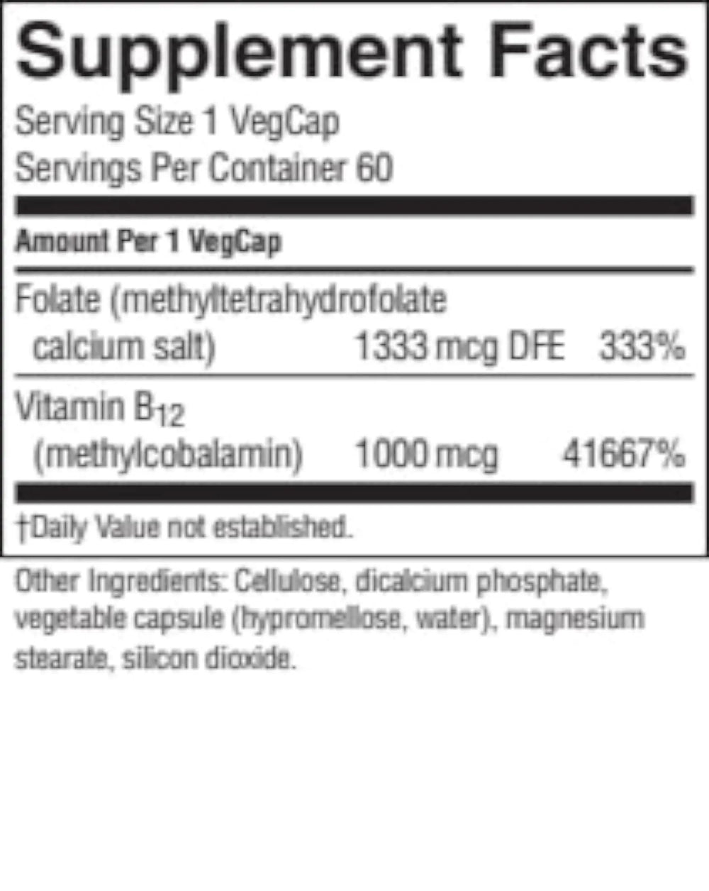 Nature's Sunshine Methyl Combo box packaging for prenatal and general wellness