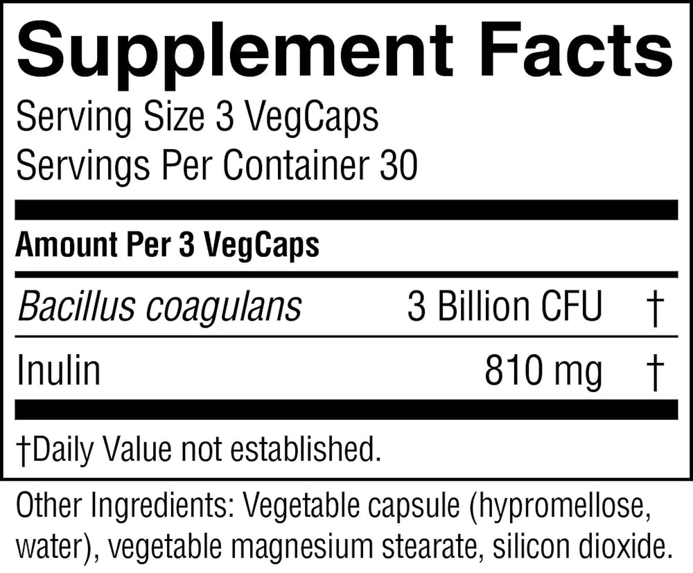Nature's Sunshine NutriBiome packaging highlighting key probiotic benefits.