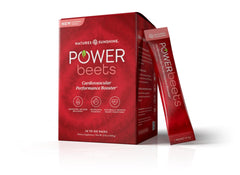 Nature's Sunshine Power Beets bottle with patent nutrient blend for energy