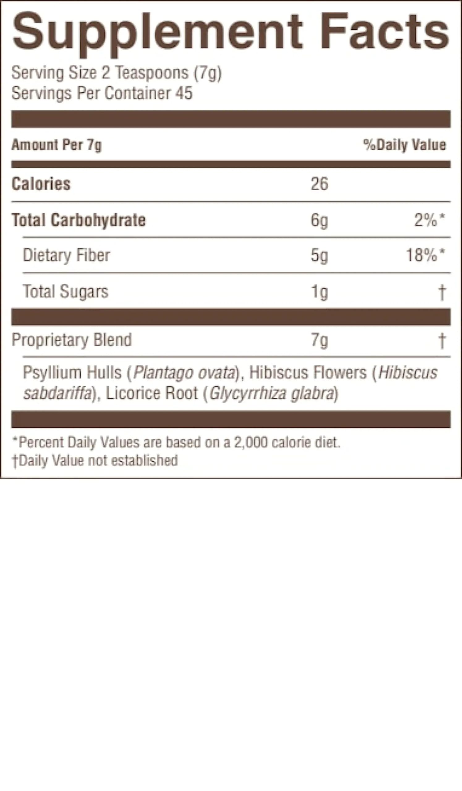 Nature's Sunshine Psyllium Hulls bulk bottle highlights natural ingredients for versatile use