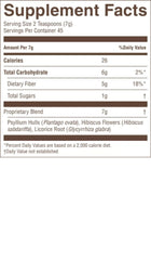 Nature's Sunshine Psyllium Hulls bulk bottle highlights natural ingredients for versatile use