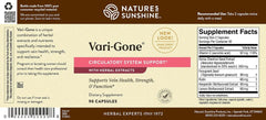 Nature's Sunshine Vari-Gone packaging box with 90 capsules