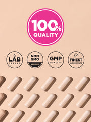 Manufactured in the United States with cGMP seal