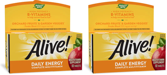 Nature's Way Alive Daily Energy bottle front for daily energy support