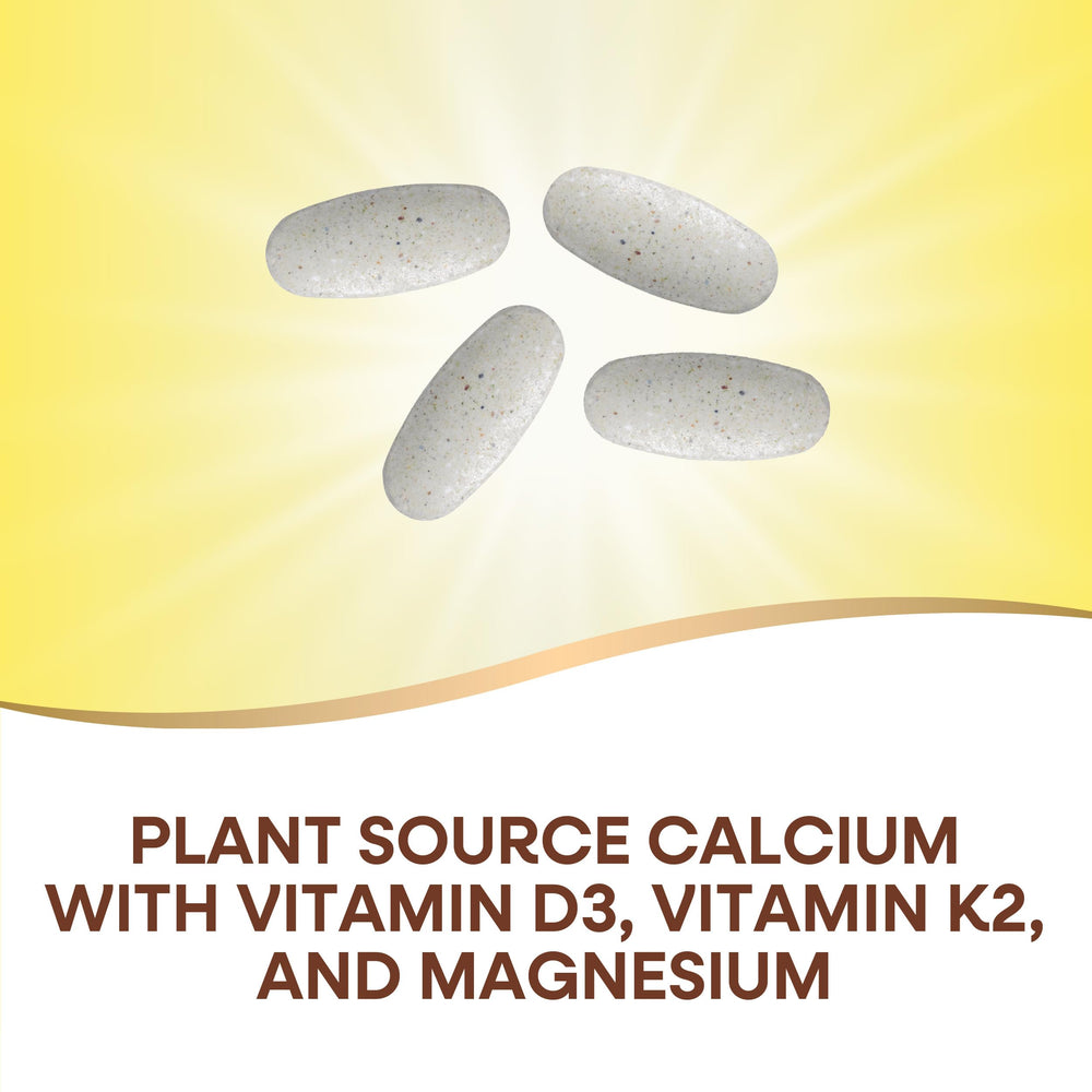 Nature's Way Alive plant calcium Aquamin highlights plant-based delivery for better mineral absorption