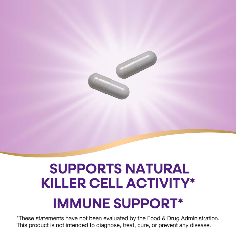 Close-up of Nature's Way IP-6 & Inositol capsules for immune support potential.