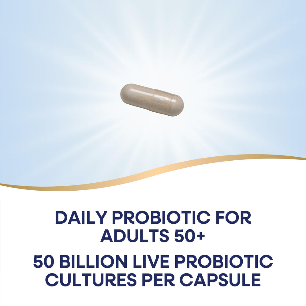 Packaging variation image of Nature's Way probiotic emphasizing no refrigeration needed.