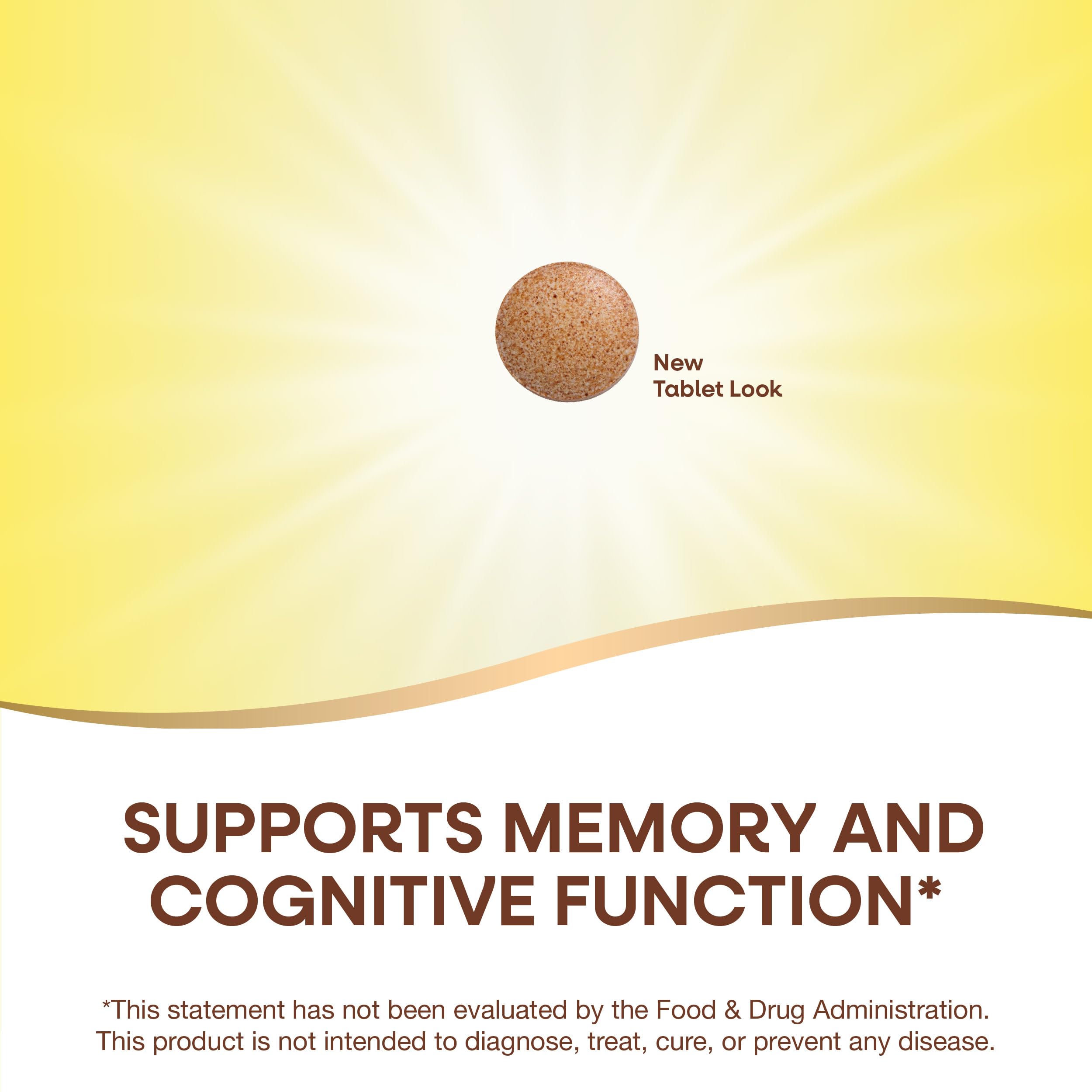 Nature's Way Ginkgold tablets shown for memory and focus support.