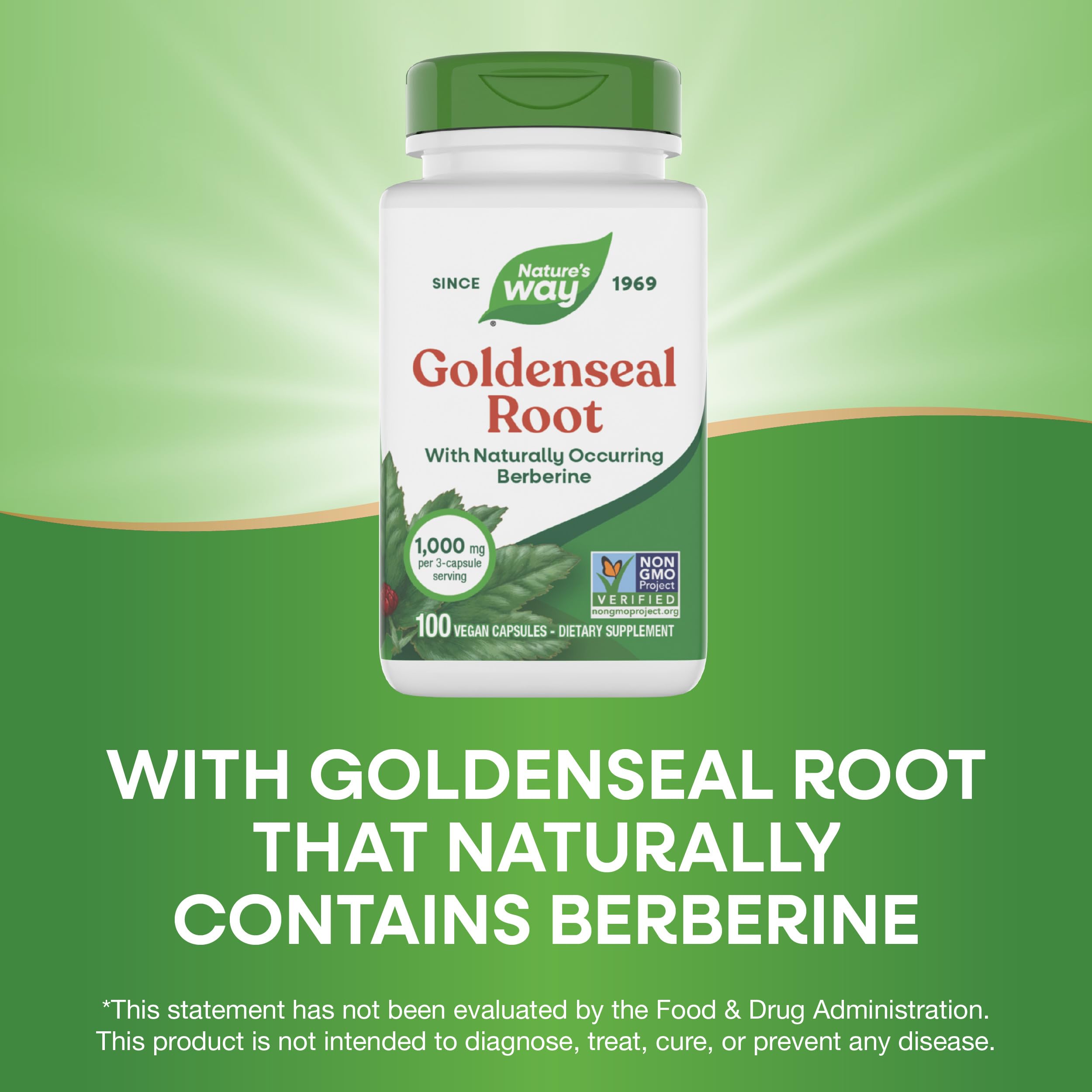 Goldenseal plant origin from North American regions.