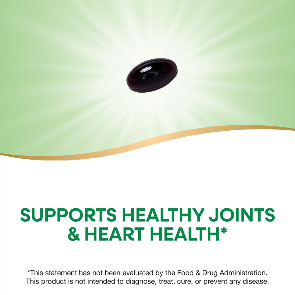 Nature's Way Krill Oil softgels arranged for easy swallowing and daily use