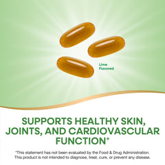 Nature's Way Mega 3/6/9 label view showing fish oil and vitamin E content