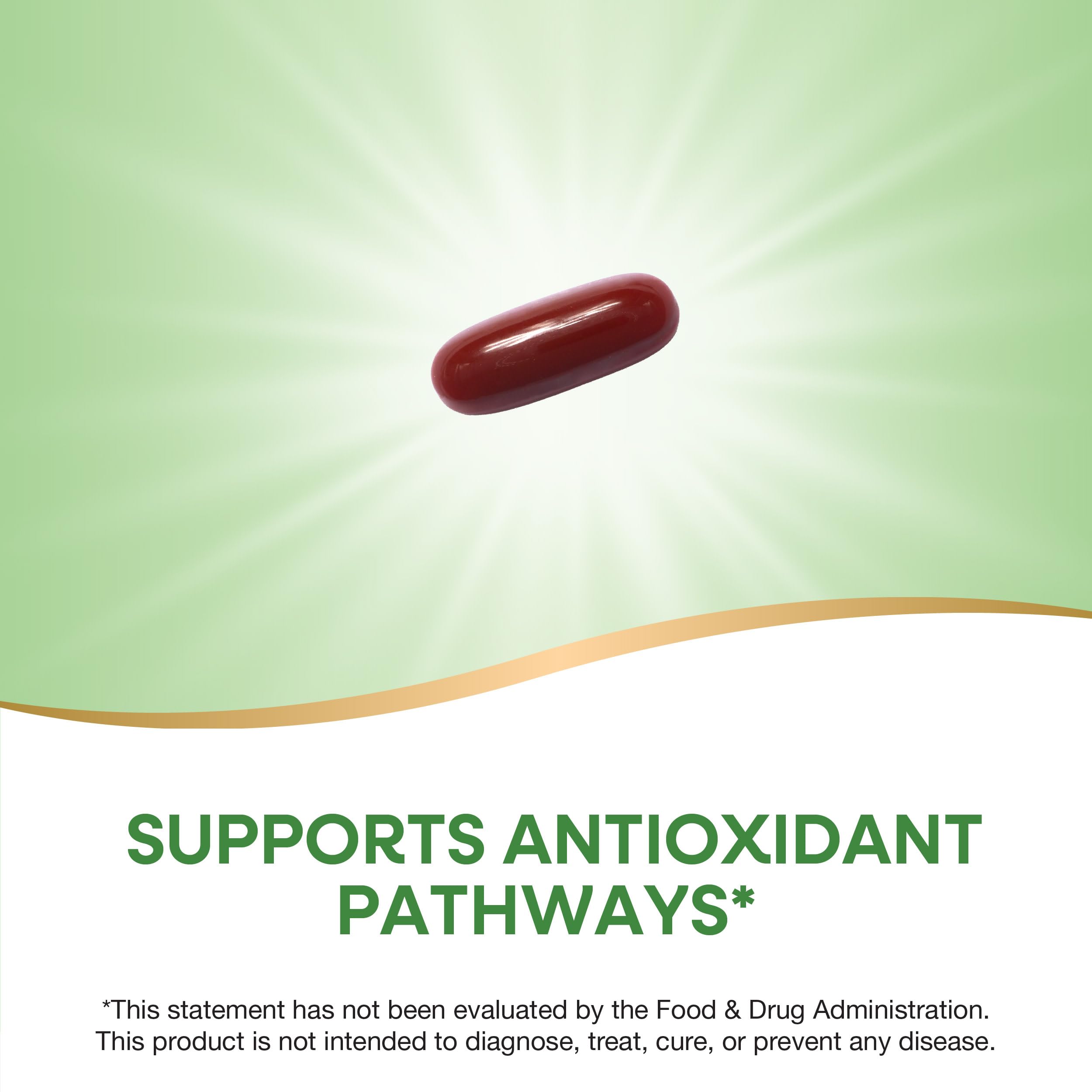 Nature's Way Resveratrol-Forte ingredients label featuring grape and knotweed extracts