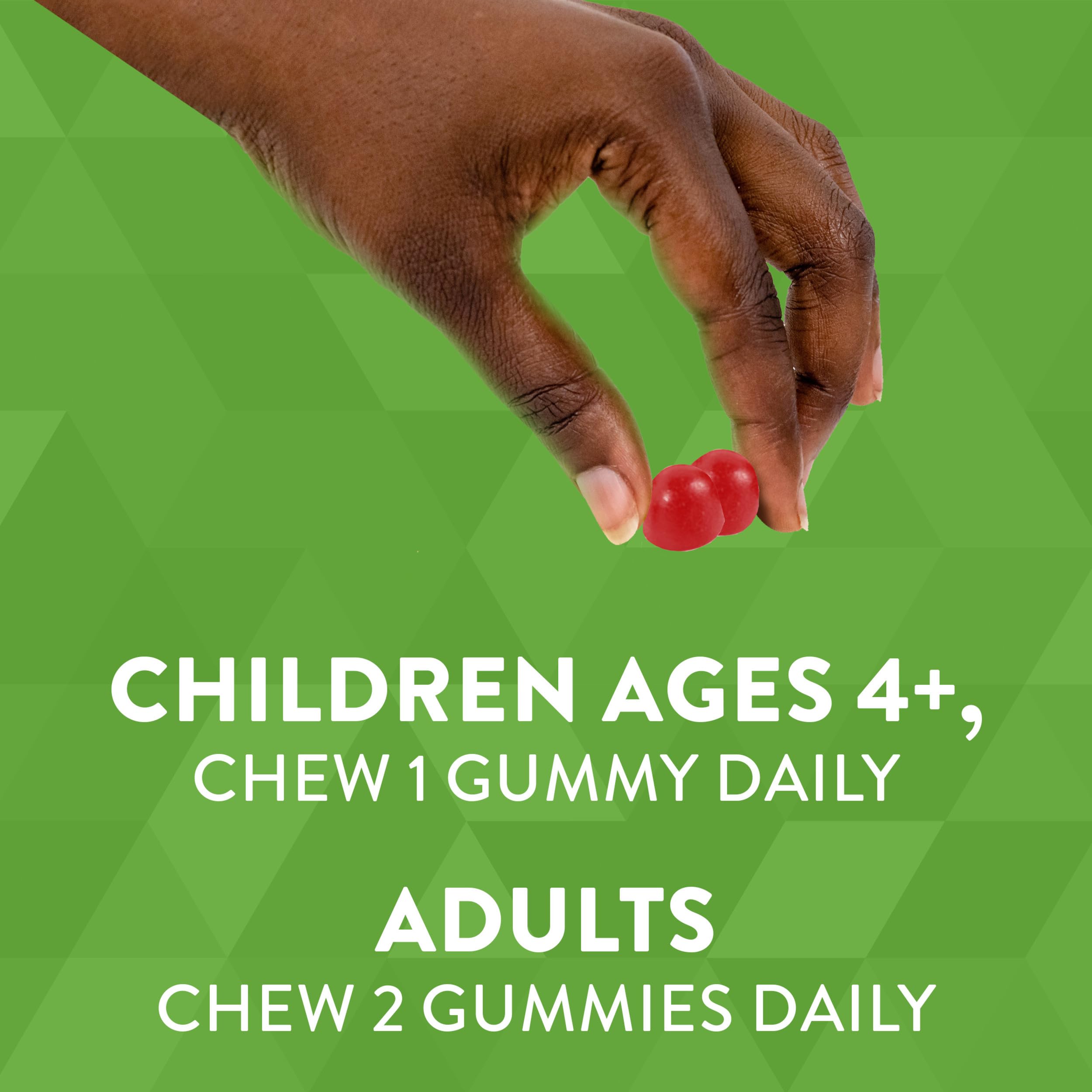 Nature's Way Vitamin D3 Gummies back to school and winter use visuals suggest daily routine