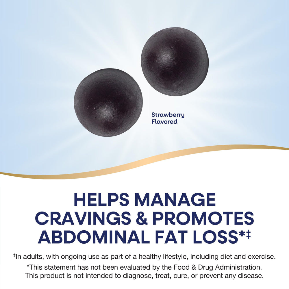 Nature's Way Weight Manager Gummy cravings visual suggests craving control support.