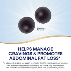 Nature's Way Weight Manager Gummy cravings visual suggests craving control support.
