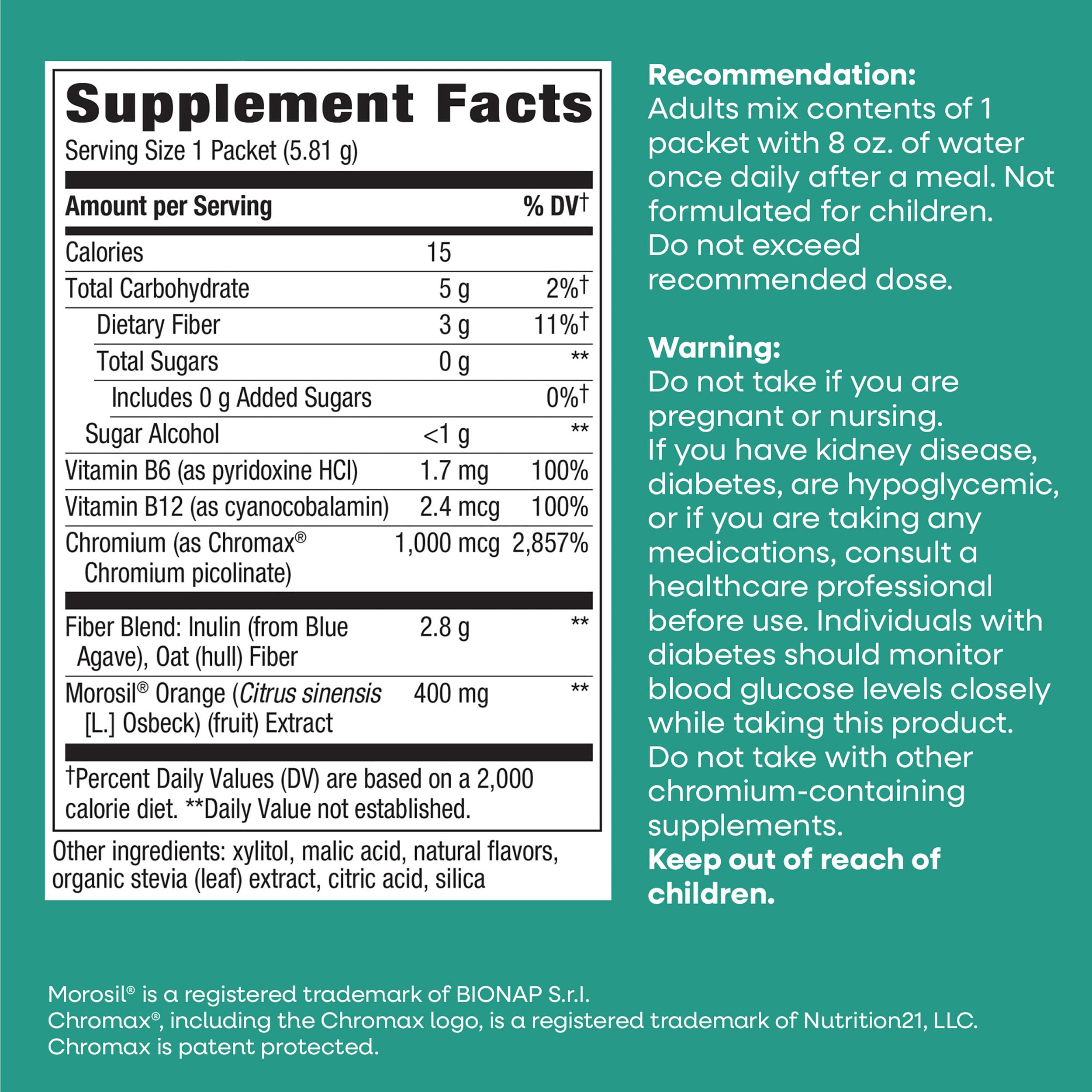 Nature’s Way Weight Manager prepared drink in glass showcases sugar-free formula