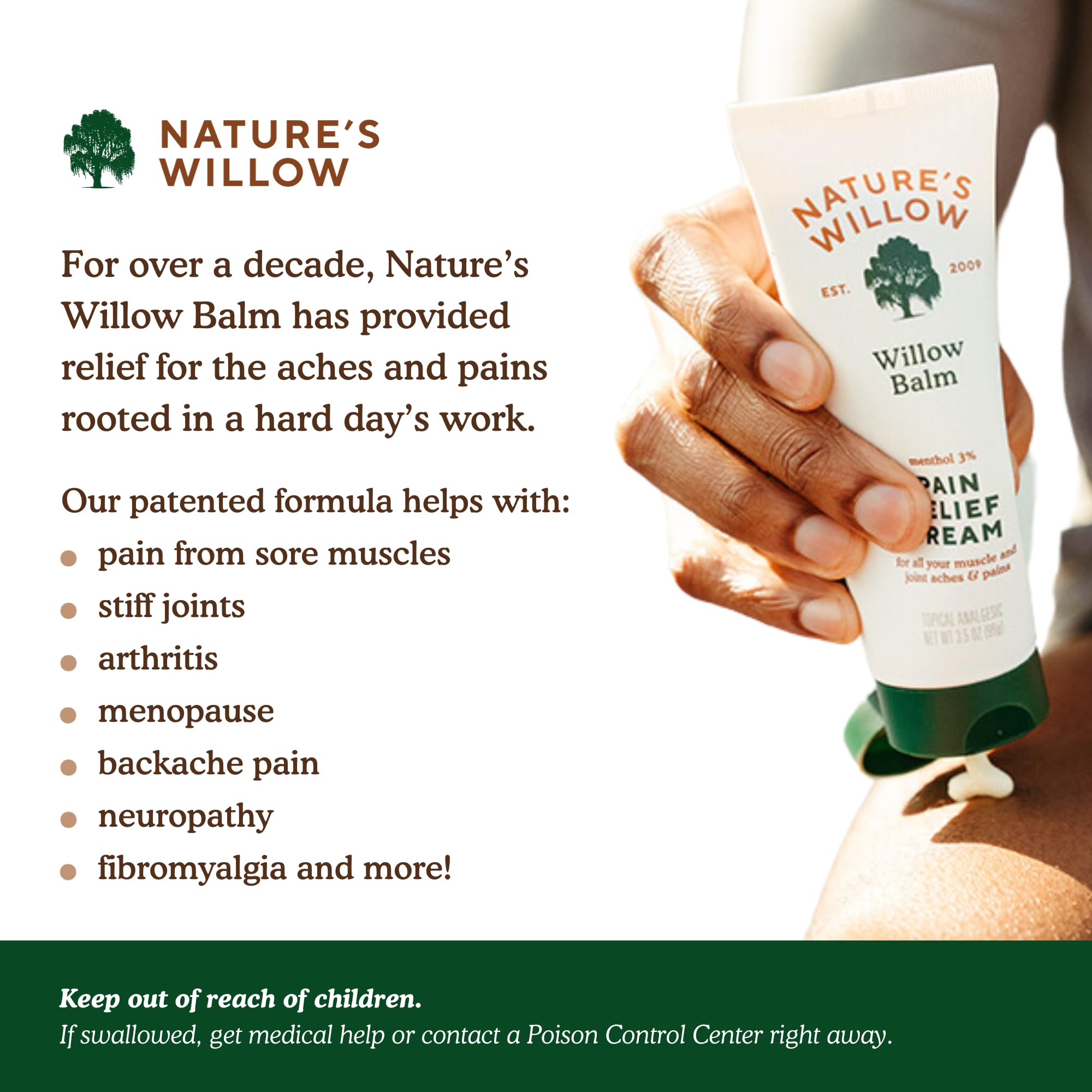 Menthol scent and essential oils give a light, refreshing aroma.