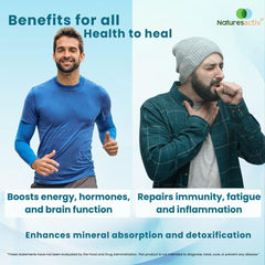 Himalayan mountains origin emphasizes pristine sourcing of shilajit resin.
