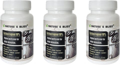 Nature'sbliss Cycloastragenol bottle with 90 capsules for daily use.
