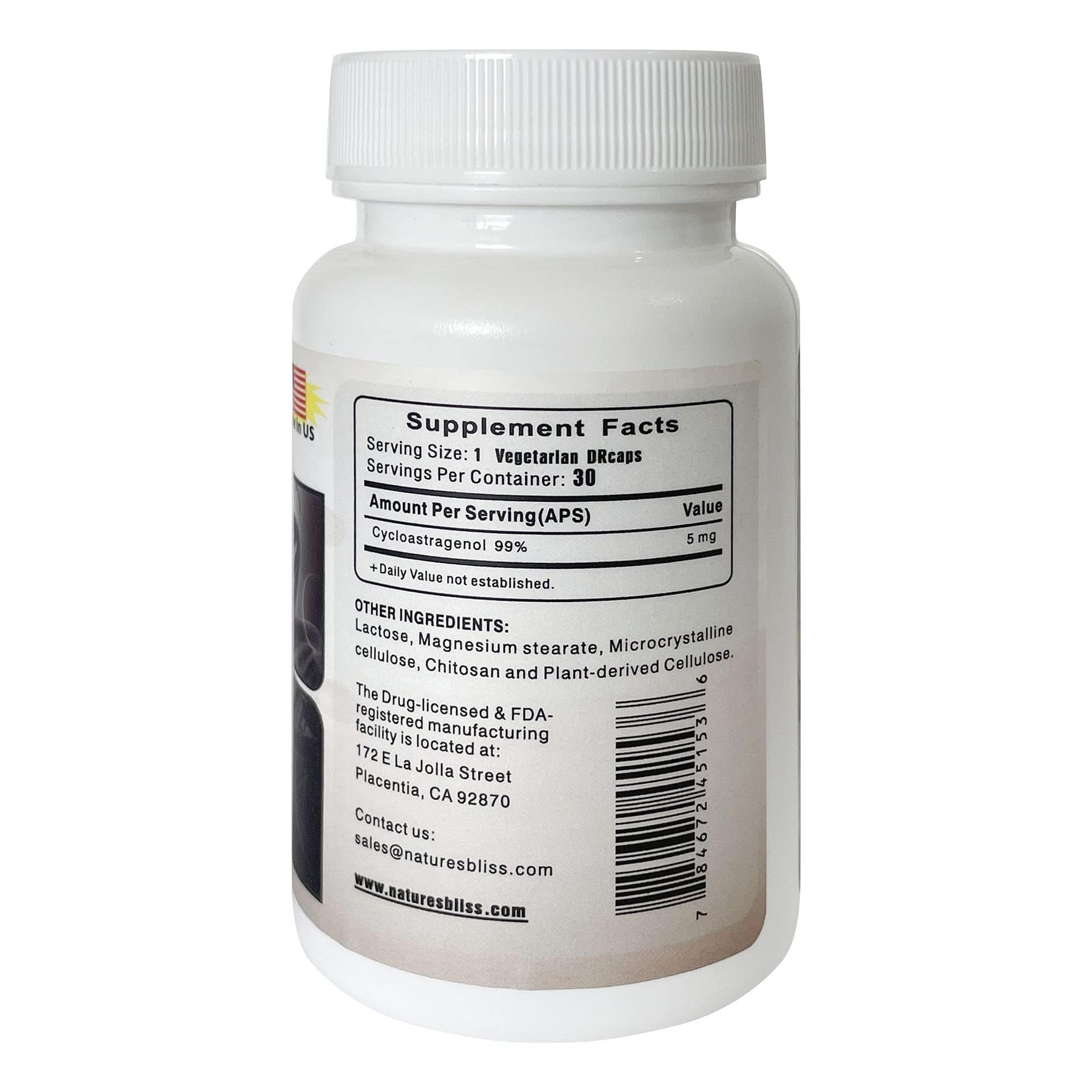 Nature'sbliss usage scenario illustrating daily routine integration of the capsules.