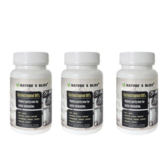 Nature'sbliss telomere bottle front showing brand name and product focus for potential wellness support.