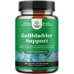 Nature's Craft Ox Bile Salts bottle supports digestion for adults.