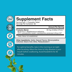 Natures Craft packaging shows 3 billion CFU potency.