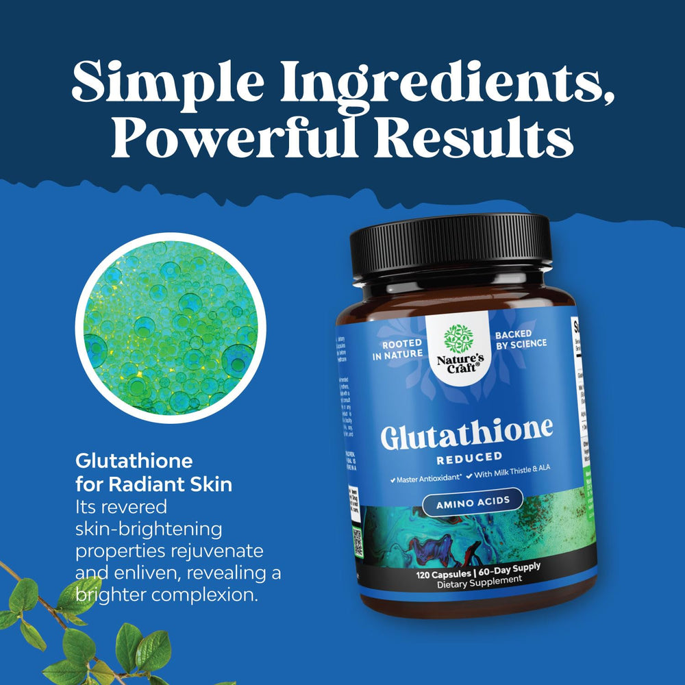 Natures Craft third-party testing seal communicates purity and potency.